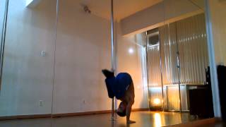 Julio Peixoto Pole Dance freestyle hiphop [upl. by Dahsraf428]