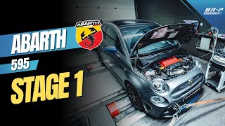 Fiat 500 Abarth 595  Stage 1 tuning by BRPerformance [upl. by Eselahs]