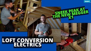 HOW TO INTSALL ELECTRICS IN A LOFT CONVERSION [upl. by Hamas]