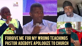 Pastor Adeboye Apologize to Church Lords Chosen Pastor Blast VeryDarkmanDaddy Freeze amp VDM Reacts [upl. by Odirfliw526]