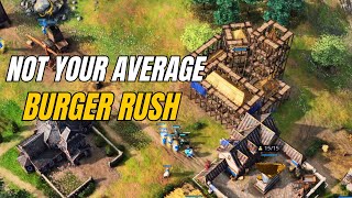 Burgrave rush is still a thing  HRE vs Japanese ageofempires4 [upl. by Butcher]