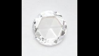 085 CT 7 mm Round Rose Cut Diamond [upl. by Fabien]