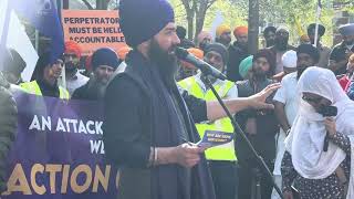 P 5MELBOURNE SIKHS Peaceful Ros Marchਰੋਸ ਮਾਰਚ against Perth Beadbi of Gurbani Gutka Sahib [upl. by Kcirederf194]