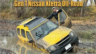 Gen 1 Nissan Xterra OffRoad in Deep Mud [upl. by Laflam]