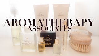 AROMATHERAPY ASSOCIATES  BATH AND BODY OIL ROLLER BALL BODY OIL DRY BRUSH [upl. by Jania]