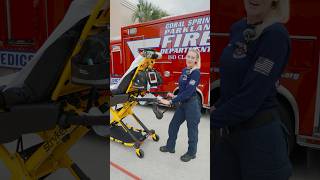 Check out our Battery Operated Hydraulic Stretcher WhatsOnTheTruckTuesdays paramedic firefighter [upl. by Wenz]