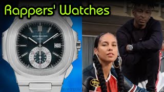 What Watches Are In These Rappers Watchboxes [upl. by Cralg507]