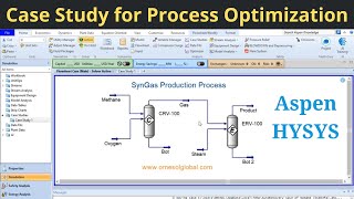 Optimize Industrial Process by using case study tool in Aspen hysys  Aspen hysys tutorial [upl. by Iana]