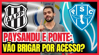 PAYSANDU E PONTE PRETA TÊM TIME PARA BRIGAR POR ACESSO NA SÉRIE B 2024 [upl. by Suirradal]