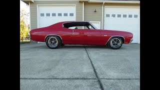 1970 Chevrolet Chevelle Restomod [upl. by Yror]