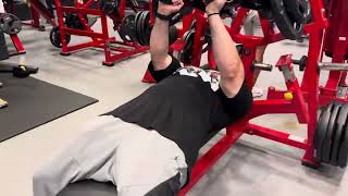 Chest press machine close grip workout workout chestworkout [upl. by Saenihp615]