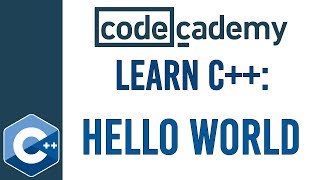 Learn C with Codecademy  Hello World [upl. by Theodor]