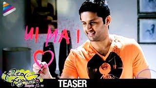 Gunde Jaari Gallanthayyinde Movie Teaser  Nitin Nithya Menon [upl. by Nevets]