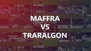 Round 17 Highlights  Maffra v Traralgon [upl. by Hgielhsa]