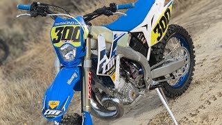 2019 TM 300cc Enduro 2 Stroke Dirt Bike Magazine [upl. by Engelbert]