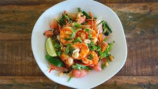 Pomelo Salad With Prawns [upl. by Bern]