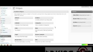 How to Place Links Widget in Wordpress Blog Blogroll [upl. by Narah]