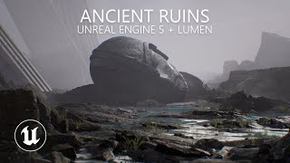 Ancient Ruins UE5 Cinematic with LUMEN [upl. by Naesyar232]