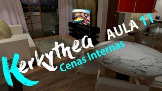 KERKYTHEA RENDER PARA SKETCHUP 1124 Aplicando Globals e vidros GRATUITO [upl. by Ytsur]