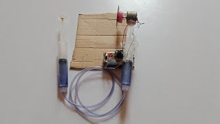 How to make hydraulic system dc motor at home [upl. by Pylle951]