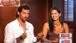 Hrithik  Barbara Flying High  InterView With Rajeev Masand Part 1 [upl. by Burroughs]