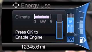 CMAX Energi  EV Modes [upl. by Monro]