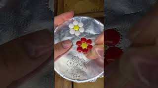 Making holes to foil asmr satisfying asrmsounds asmarsounds admrsounds [upl. by Rehtse903]