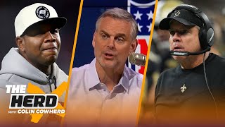 Bucs fire OC Byron Leftwich Broncos impressed w Sean Payton HC interview  NFL  THE HERD [upl. by Balcer]