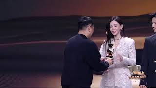 Jackson Wang at Weibo Music Awards 2024 Event  2024 Sept 25 Receiving Award Clip4 [upl. by Nhguahs]