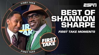 Shannon Sharpes BEST MOMENTS of the year  First Take [upl. by Anoli]