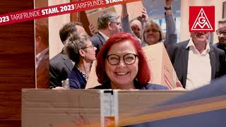 1 Verhandlung Tarifrunde Stahl 2023 [upl. by Adaliah]