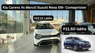 Kia Carens prestige O petrol 2024 vs Maruti suzuki Xl6 2024  Comparison [upl. by Nyliac463]