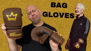 The Noble Art Boxing BAG GLOVES REVIEW [upl. by Eerot]