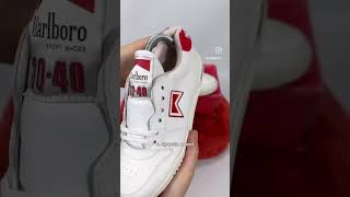 Who knew Marlboro made sneakersHere are two pairs from the 80s jordanjumpman footlockereu [upl. by Ahsilrae]