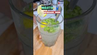 पुदिना और निंबु से बनाओ आसान सा ड्रिंक🍸Refreshing Mojitoshorts viralshorts trending youtube [upl. by Ruthven870]