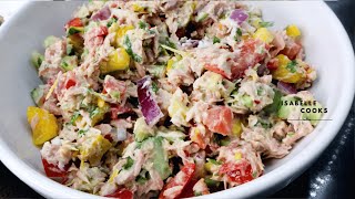 High Protein Tuna Salad Recipe  Healthy Tuna Salad Recipes For Weight Loss [upl. by Einnor]