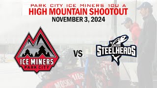 11032024 Miners vs Jr Steelheads [upl. by Leakim674]