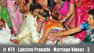 Jr NTR  Lakshmi Pranathi  Marriage Videos  03 [upl. by Frissell]