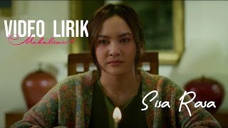 MAHALINI  SISA RASA FABULA VIDEO LIRIK  LIRIK LAGU TERBARU [upl. by Etsyrk]