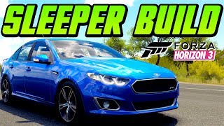 SLEEPER Car BUILD In Forza Horizon 3  FH3 Sleeper Car [upl. by Ahsinuq970]