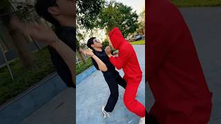 Money Heist vs Police 101 moneyheist parkour police escape shorts slohey [upl. by Wald68]