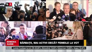 ROMÂNIA ALEGE CU N CIURLIN PESTE 42 MIL DE ROMÂNI AU VOTAT VA DEPĂȘI PREZENȚA LA VOT 50 P2 [upl. by Buatti]