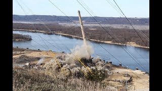 Genoa power station demolition marks the end of an era [upl. by Rriocard]