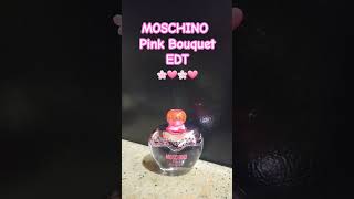 MOSCHINO Pink Bouquet EDT 🩷🌸 lalas2scents youtubeshorts affordable moschino perfume [upl. by Eziechiele]