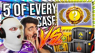 5 OF EVERY SINGLE CASE BATTLE CRAZY FLOAT UNBOX [upl. by Nerha]