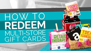 How to Redeem MultiStore Gift Cards from Giftcardscom [upl. by Elumas]