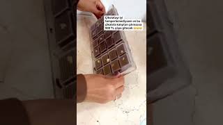 Gelin Beraber Tadına Bakalım Dubai Çikolatasının dubaiçikolatası chocolate [upl. by Ellehcram]