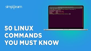 50 Linux Commands You Must Know   Linux Commands Cheat Sheet 2024  Simplilearn [upl. by Ahsaf380]