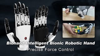 Revolutionizing Hand Robotics Discover the Advanced Biohand [upl. by Illom]