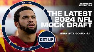 🚨 2024 NFL Mock Draft Alert 🚨  Get Up [upl. by Shivers]